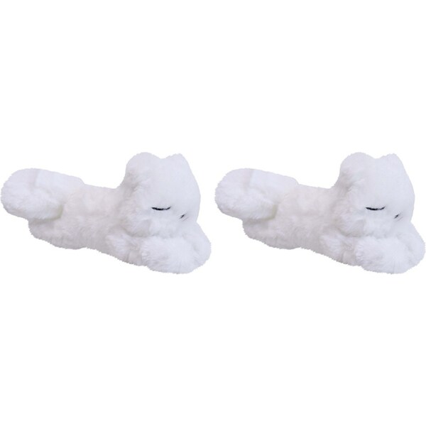 2x LVD Pram Buddy Plush Kitten Kids/Childrens Stuffed Animal/Soft Toy 27x10cm 0+