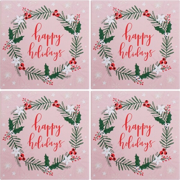 4x LVD Trivet Scandi Christmas Decorative Tableware/Serveware Home Kitchen Decor