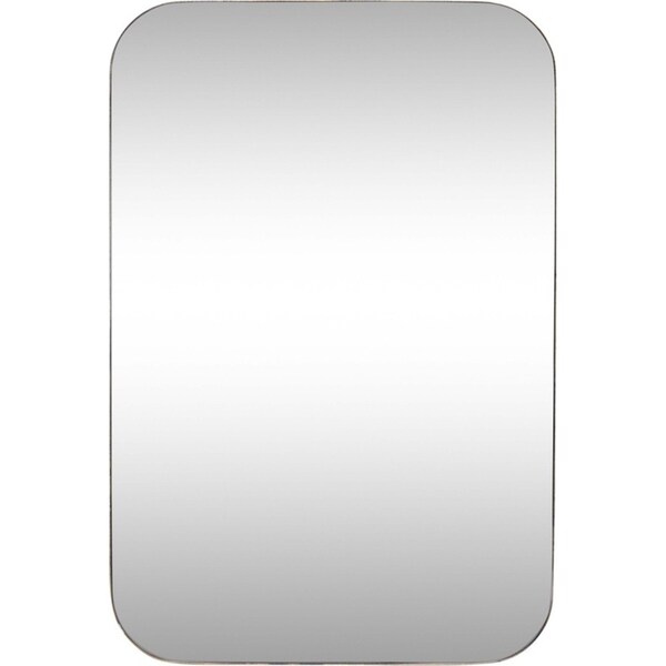 LVD Rectangle Metal/Mirror Talah Wall Hanging Home/Room Decor 61.5x92.5cm