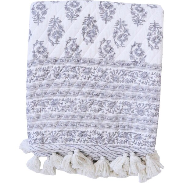 LVD Cotton Throw Blanket Home Sofa Bedding Decor 130x150cm Persian Flower
