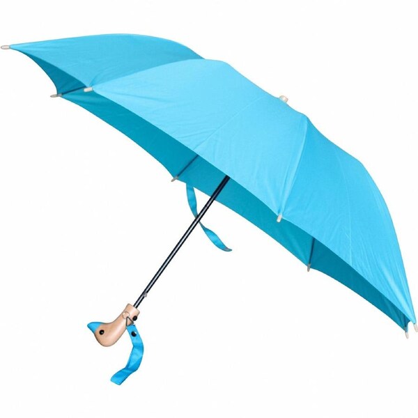 LVD Umbrella Bird Handle Wind Resistant UV Sun/Rain Outdoor Shade 93cm Blue