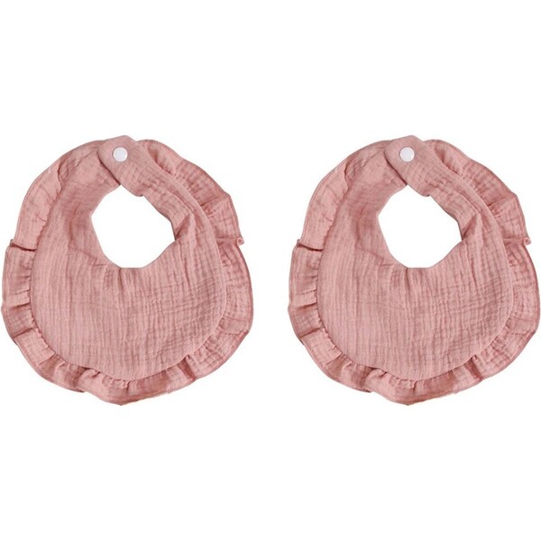 2x LVD Cotton Infant/Baby/Toddler Drool/Feeding Bibs Sundance 35x21cm Assorted