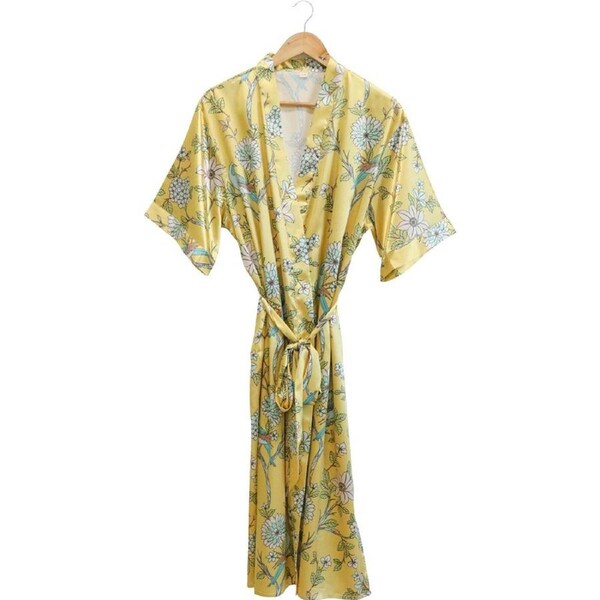 LVD Lightweight Robe Meadow Home Bedroom/Bathroom Loungewear 118cm One Size