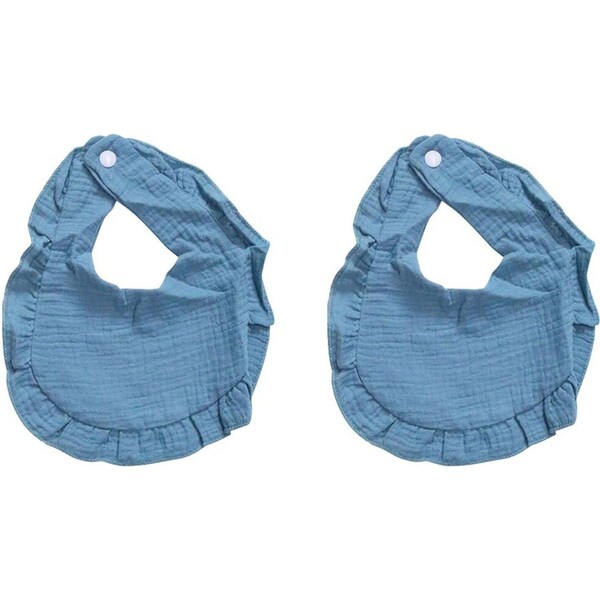 2x LVD Cotton Infant/Baby/Toddler Feeding Bibs S/3 Harbour 35x21cm Assorted