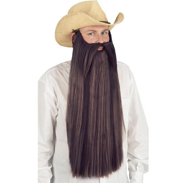 Brown Extra Long Beard