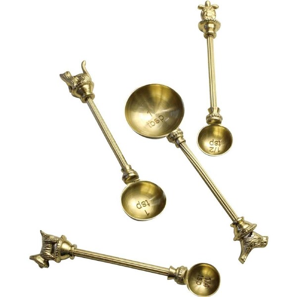 LVD Measuring Spoons Set Vintage Home Kitchen Cutlery Serveware/Tableware