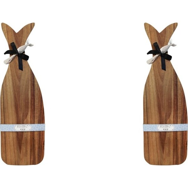 2x LVD Whale Serving Board w/Spreader Home Kitchen Serveware/Tableware 60x18.5cm
