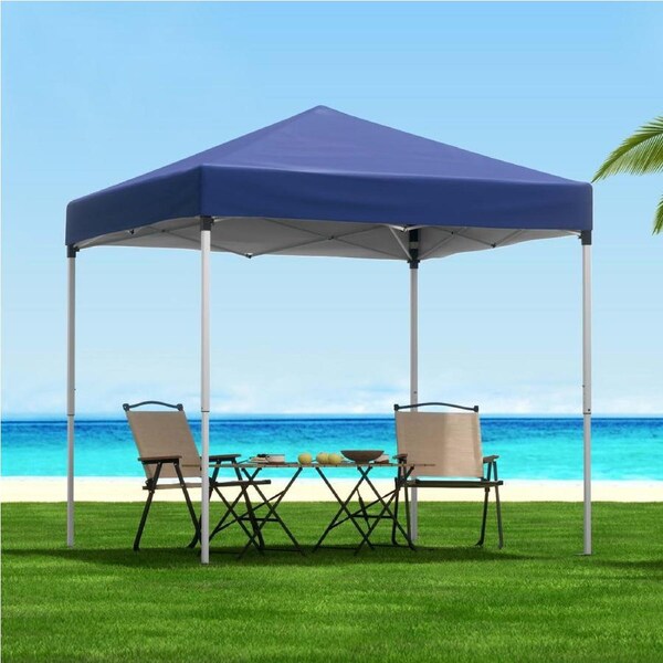2x2m Gazebo w/ Base Pods InstaHut Outdoor Patio Garden Marquee Shade Blue