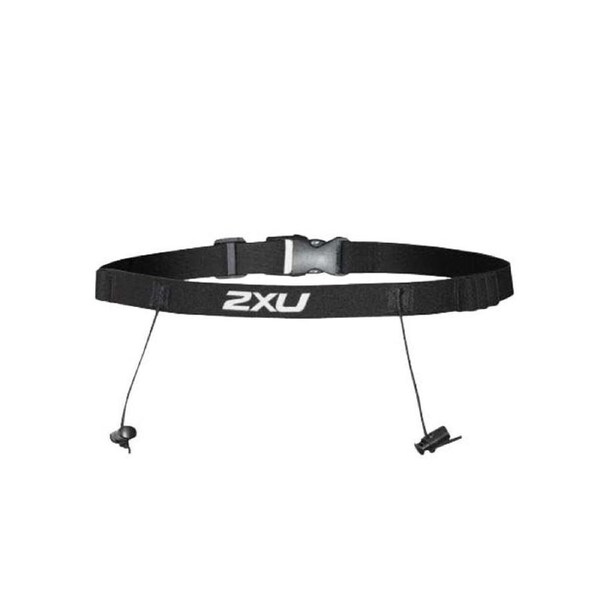 2XU Nutrition Race Belt - Black/Black