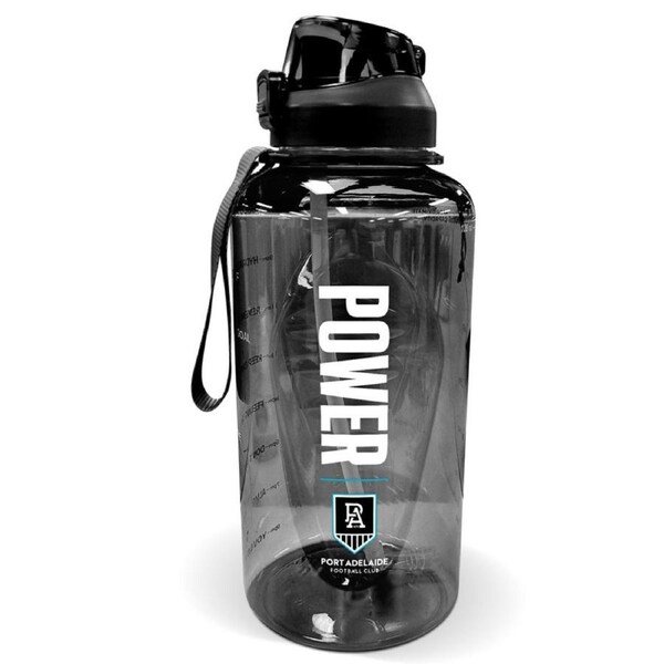 Port Adelaide Power AFL Large 3.70L Team Logo Tritan Water Bottle