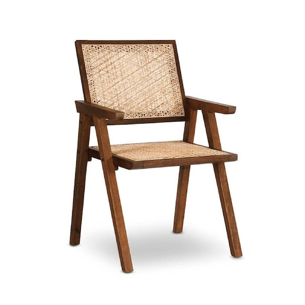 Annangrove Indoor Timber Dining Chair with Arms - Dining Chairs
