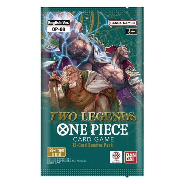 One Piece Card Game Two Legends OP-08 Single Booster Pack