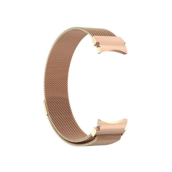 Metal Samsung Galaxy Watch 7 6 4 5 Pro Classic 40mm 44 mm Milanese Magnetic Band Rose Gold