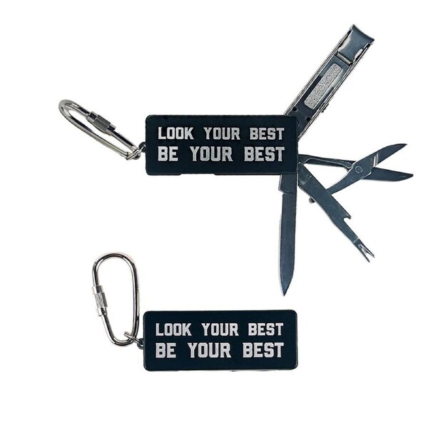 Trixie & Milo Men's The Dapper Gent Keychain Grooming Tool Nail Beauty Care