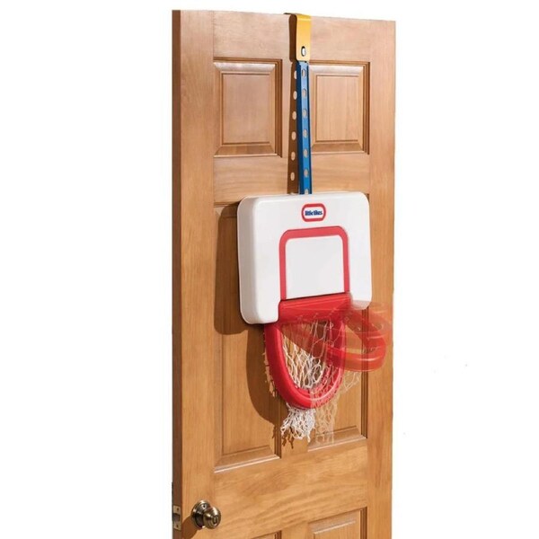 Little Tikes Attach N Play Adjustable Basketball Hoop