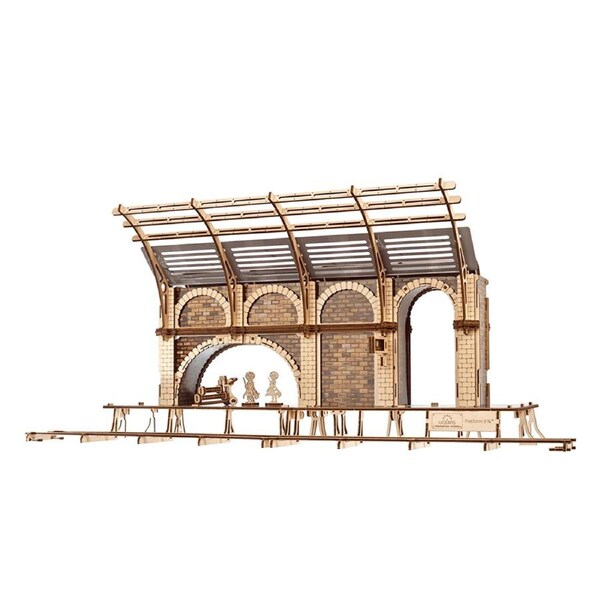 Ukraine Made Ugears Harry Potter Platform 9 3/4 Wooden 3D Puzzle Model Kit