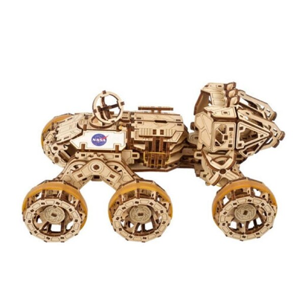 Ukraine Made Ugears Manned Mars Rover 3D Wooden Model Assembly Kit