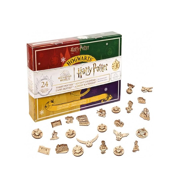 Ukraine Made Ugears Harry Potter Advent Calendar Collection Wooden Model Kit