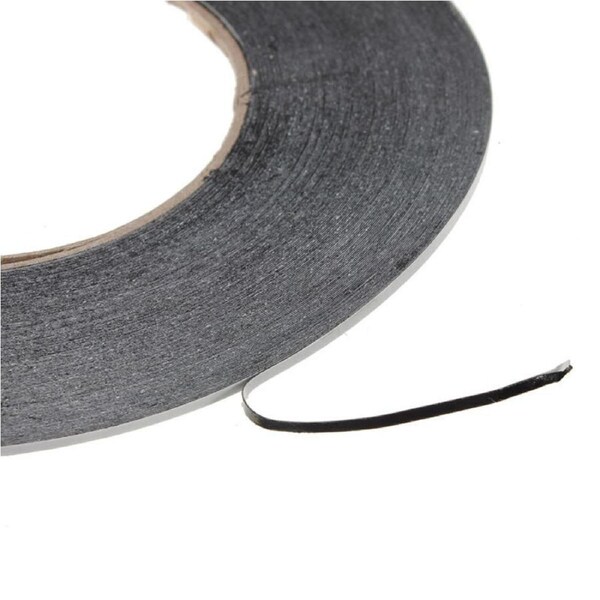 3M Double Sided Tape 2mm x 50m Roll - Black