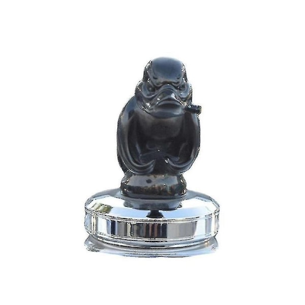 Angry Rubber Duck Hood Ornament Death Proof Car Motorcycle Decoration Gift