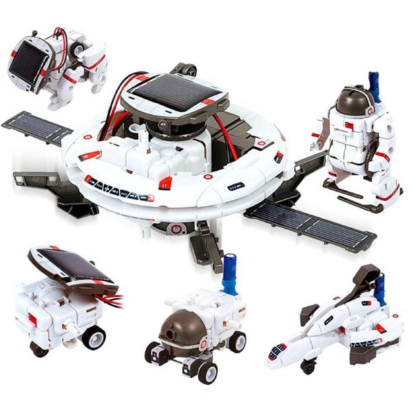 Catzon Solar Robot Kit for Kids Age 8-12 Learning Building Stem Toys