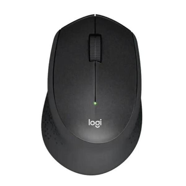 Logitech 910-004914 M331 Silent Touch Technology Wireless Mouse Black