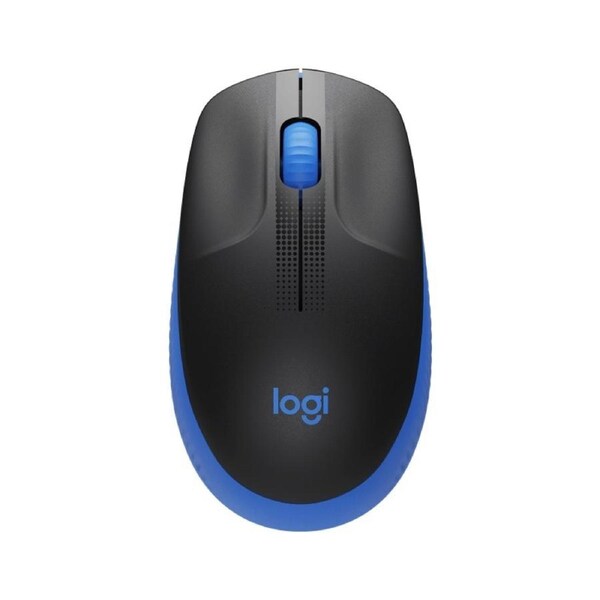 Logitech 910-005914 M190 Full-Size Wireless 1000 DPI Mouse Blue
