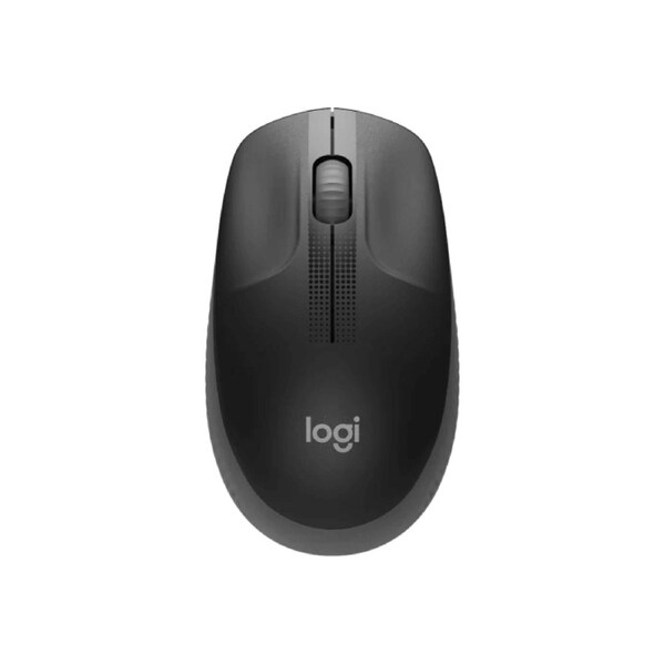 Logitech M190 Full-Size Wireless Mouse - Charcoal