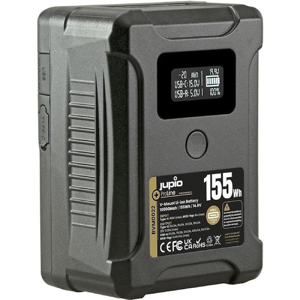 Jupio ProLine 155W Extreme V-Mount Battery