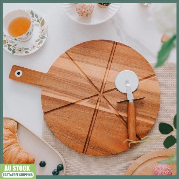 High-Quality Acacia Wood Pizza Board