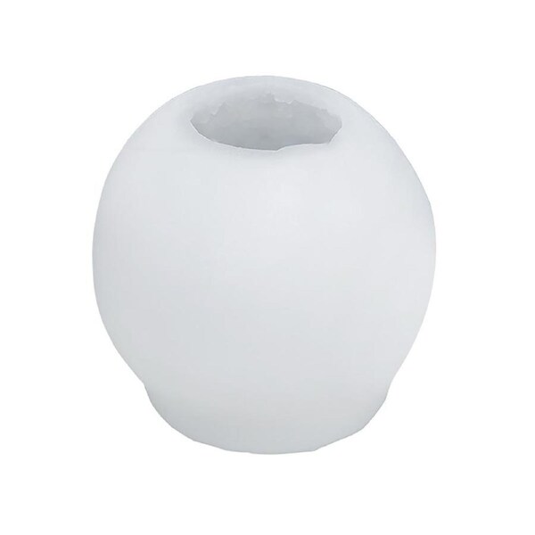 Candle Mould Non-stick Multi-purpose Rose Flower Shape 3D Silicone Aromatherapy Candle Plaster Mold for Home