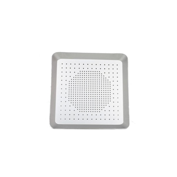 Pizza Pan Square Non-Stick Aluminium Alloy 8 Inch-16 Inch Heat Resistant Punching Pizza Baking Pan Tray Kitchen Tools for Home 13Inch