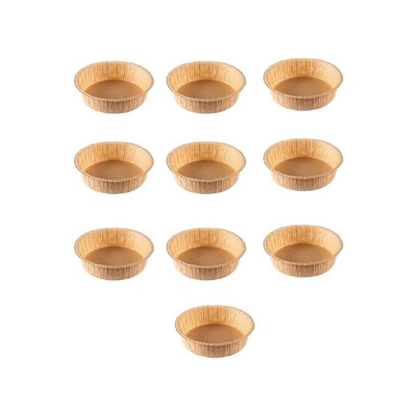 10Pcs Cake Paper Tray Thicken Oil-resistant Baking Tool Disposable Round Cupcake Liner for Home 8inch#