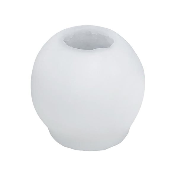 Candle Mould Non-stick Multi-purpose Rose Flower Shape 3D Silicone Aromatherapy Candle Plaster Mold for Home D