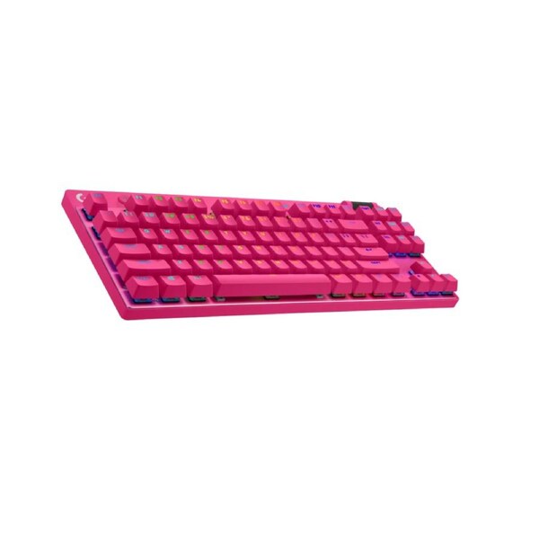 Logitech G PRO X TKL LIGHTSPEED Gaming Keyboard - Magenta