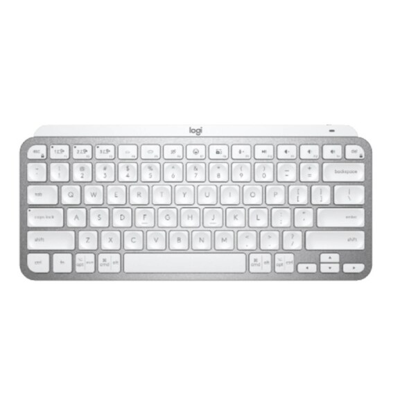 Logitech MX Keys Mini Minimalist Wireless Illuminated Keyboard Pale Grey