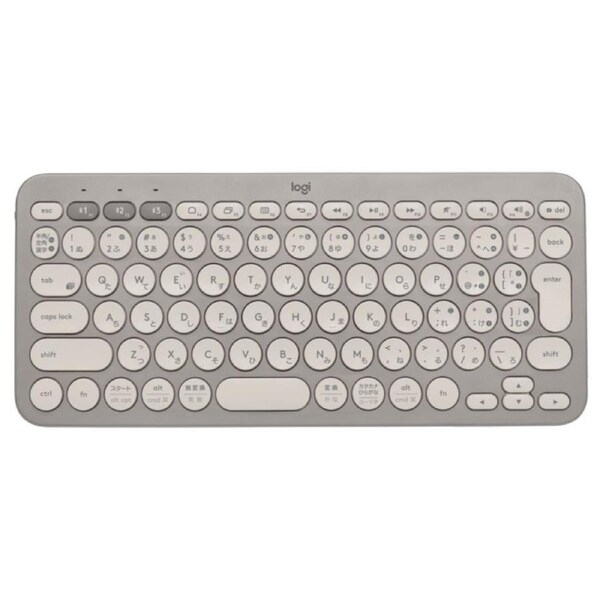 Logitech K380 Multi-Device Bluetooth Keyboard - Sand