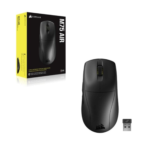 CORSAIR M75 AIR WIRELESS Ultra-Lightweight Gaming Mouse Black (AP)