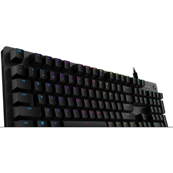 Logitech G512 CARBON LIGHTSYNC RGB Mechanical Gaming Keyboard with GX Brown switches