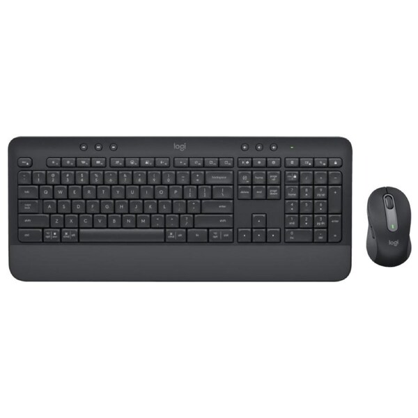 Logitech Signature MK650 Wireless Keyboard and Mouse Combo for Business