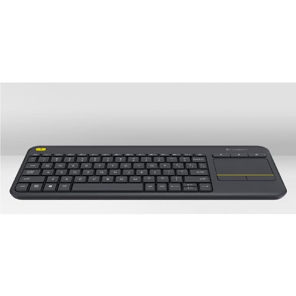 Logitech Wireless Touch Keyboard K400 Plus - Black replaces K400r Black