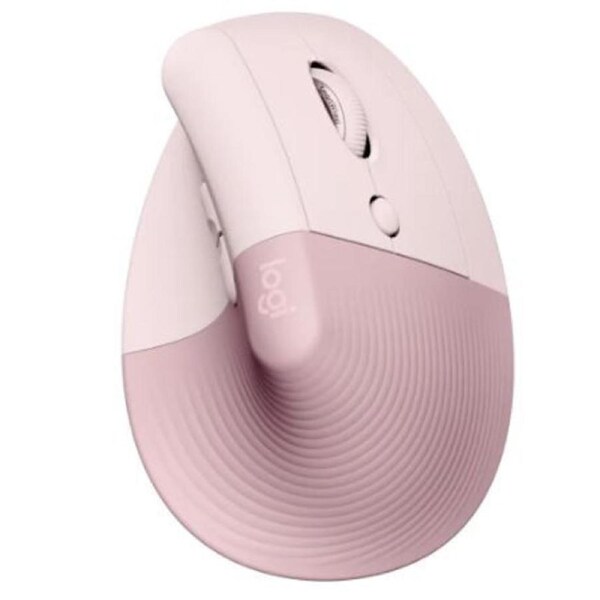 Logitech Lift Vertical Ergonomic Mouse - Rose