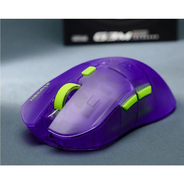 Edifier G3M Pro Tri-Mode Wireless Gaming Mouse -Transparent Purple 26000 DPI 70 hours battery lifespan Three-Way Wireless Connectivity