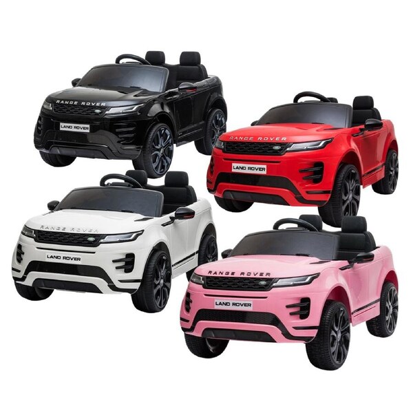 Land Rover Licensed Kids Electric Ride On Car Remote Control Pink
