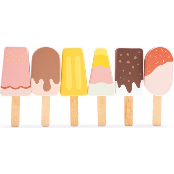 New Classic Toys Kids/Children Ice Lollies Role Play Eduactional Toy Set 24M+