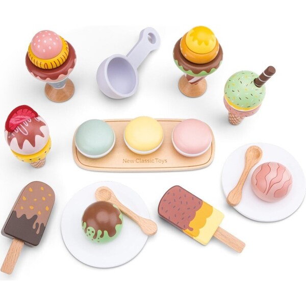 New Classic Toys Kids/Children Stacking Ice Cream Educational Play Toy Set 3y+