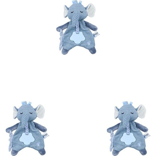 3x Koala Dream Snuggle Buddy Trunks Elephant Baby/Infant Soft Snuggler Blue 0M+