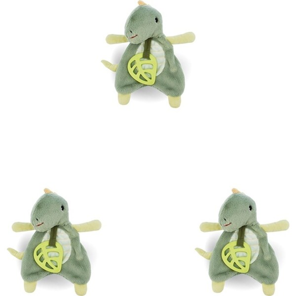 3x Koala Dream Snuggle Buddy Minty Dinosaur Baby/infant Soft Snuggler Green 0M+