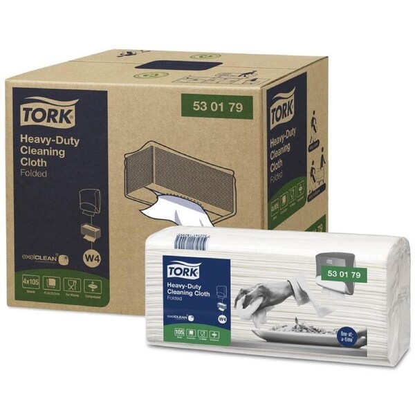Tork Heavy Duty Cleaning Cloth Folded W4