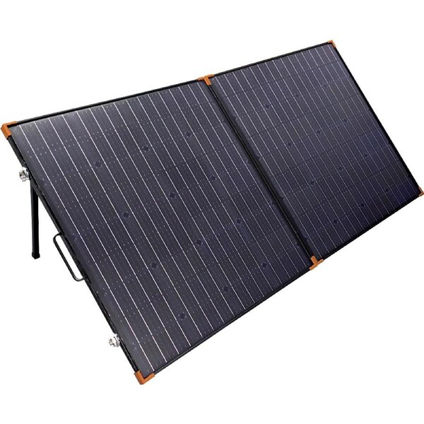 Wildtrak Folding Aluminium Solar Panel Portable Durable Rechargeable 160 Watt